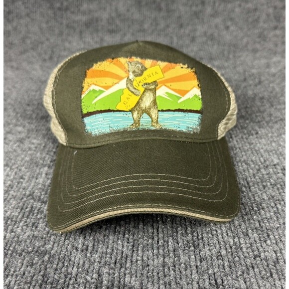 Cobra Cap Other - Vintage California Trucker Hat Bear Flag Cap Cool Mesh Adjustable Strap